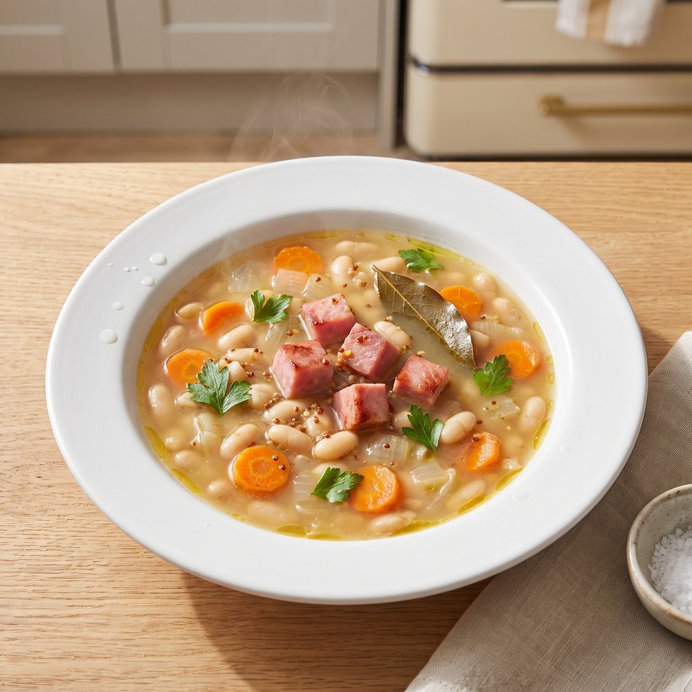 Classic Ham and Great Northern Bean Soup