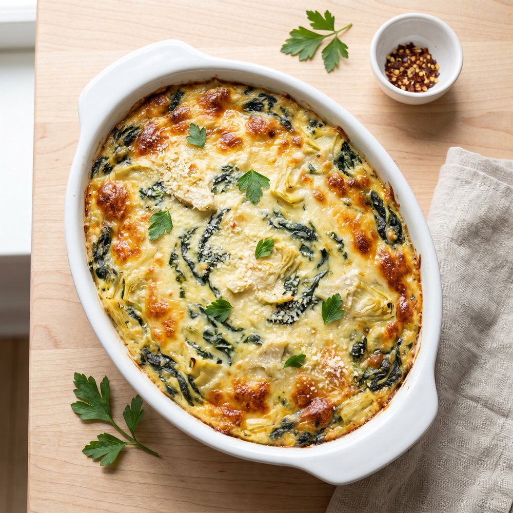 Artichoke & Spinach Dip, Restaurant Style