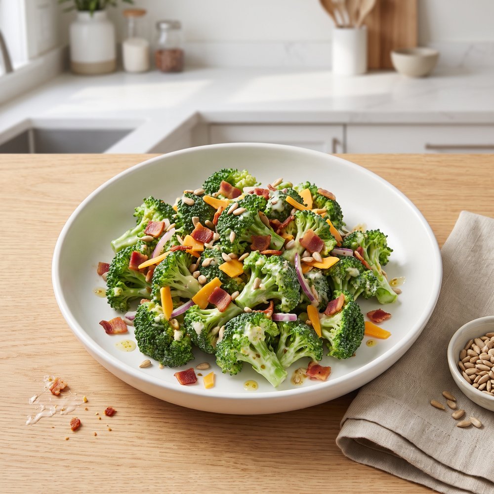 Jen's Bacon and Broccoli Cheddar Salad