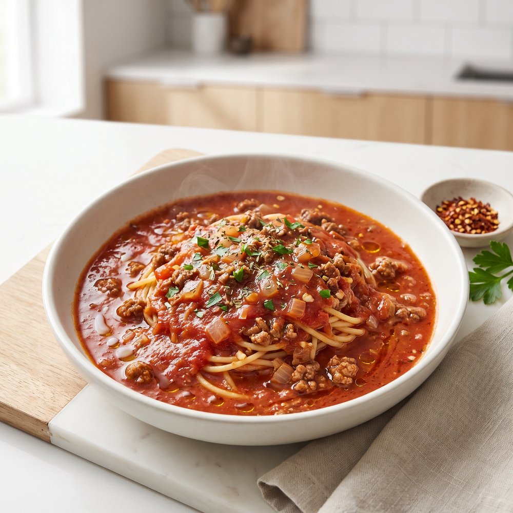 Crockpot Spaghetti Meat Sauce II