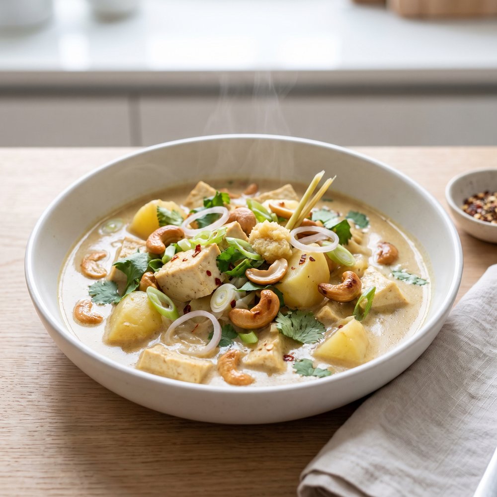 Creamy Coconut Tofu Curry (Mild)