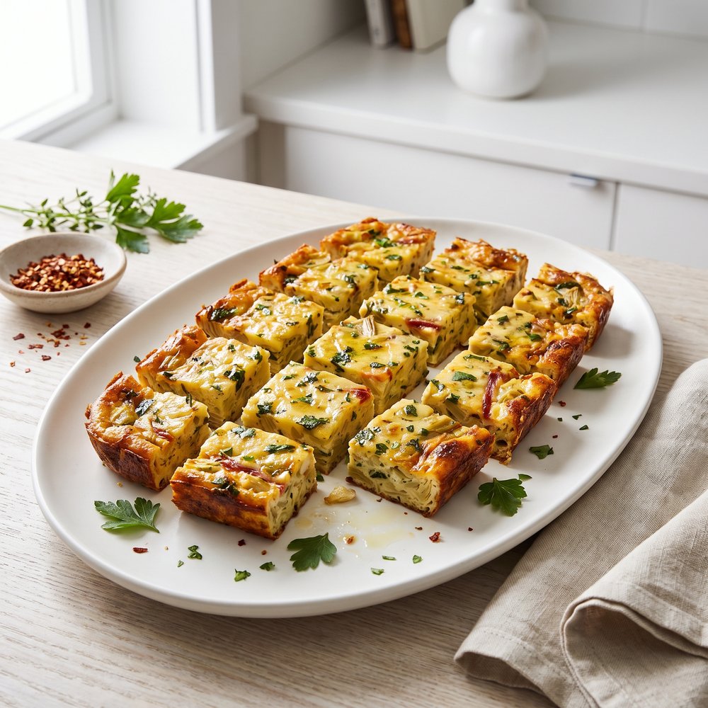 Cheesy Artichoke Bites