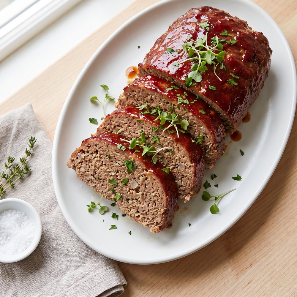 Brown Sugar–Glazed Meatloaf