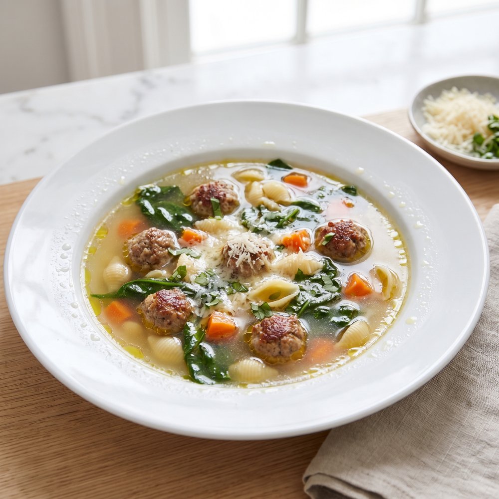 Mama’s Classic Italian Wedding Soup