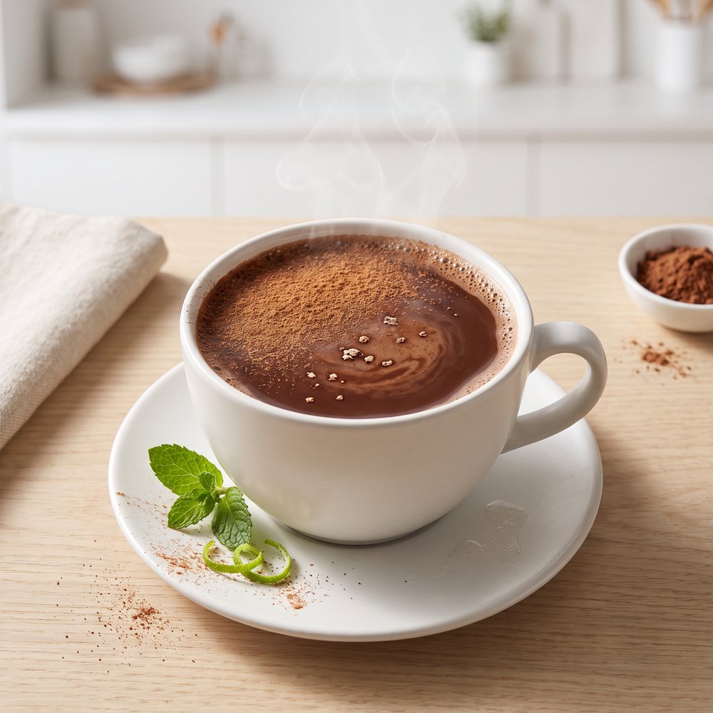 Coconut-Vanilla Hot Chocolate