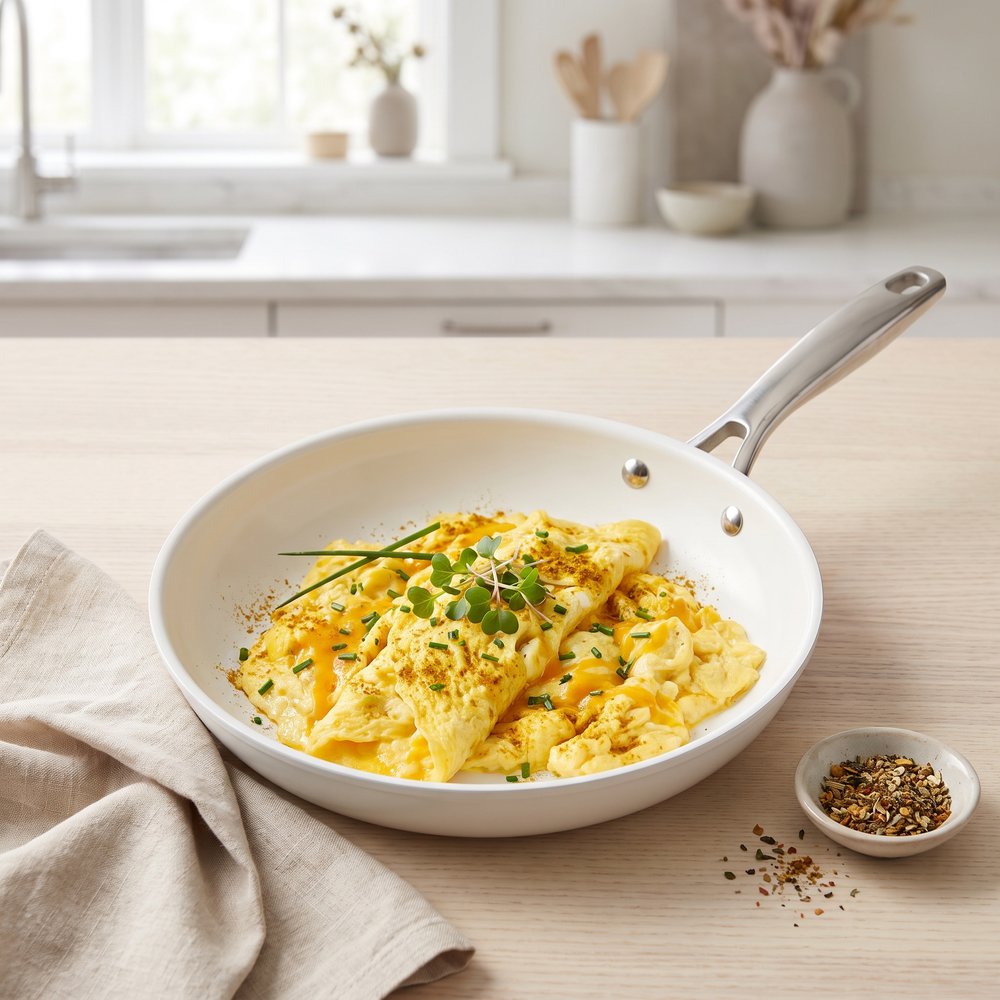 Curried Cheddar Scramble