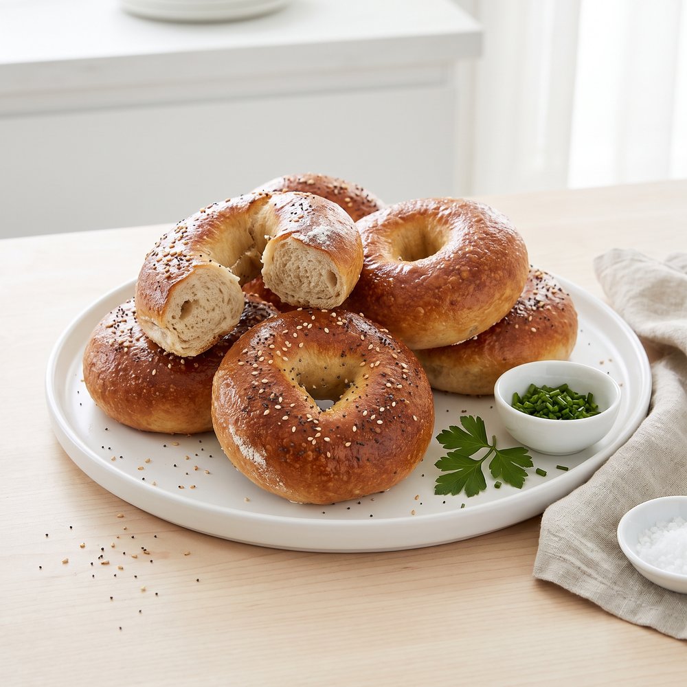 Classic Kettle‑Boiled Bagels