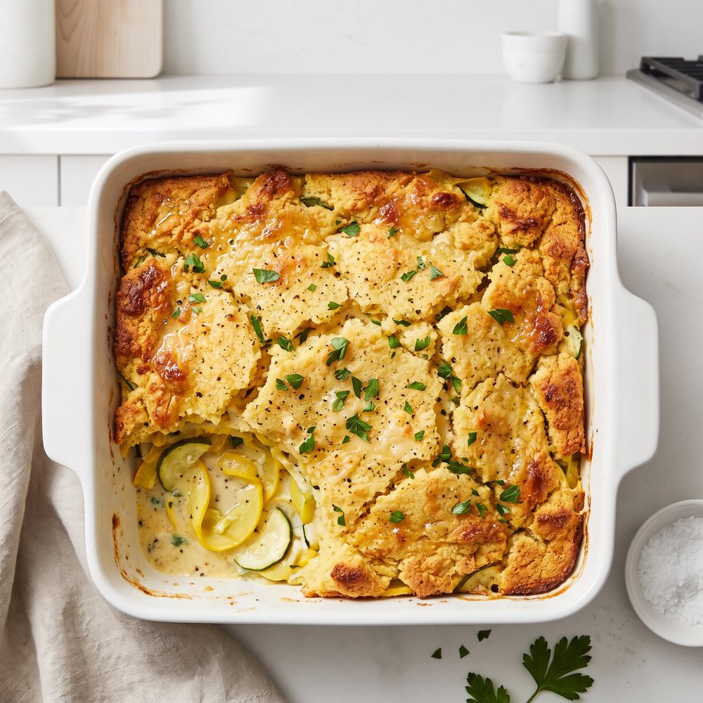 Campbell's Creamy Squash & Zucchini Casserole