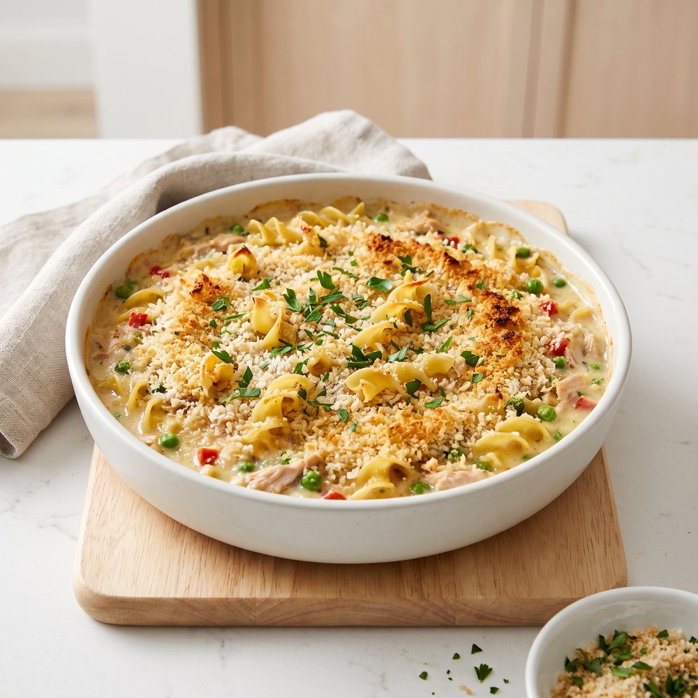 Traditional Tuna Noodle Bake