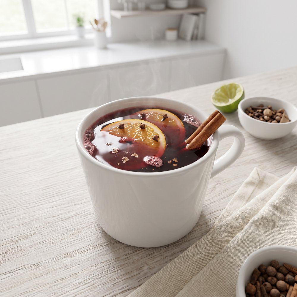 German Glühwein (Mulled Red Wine)