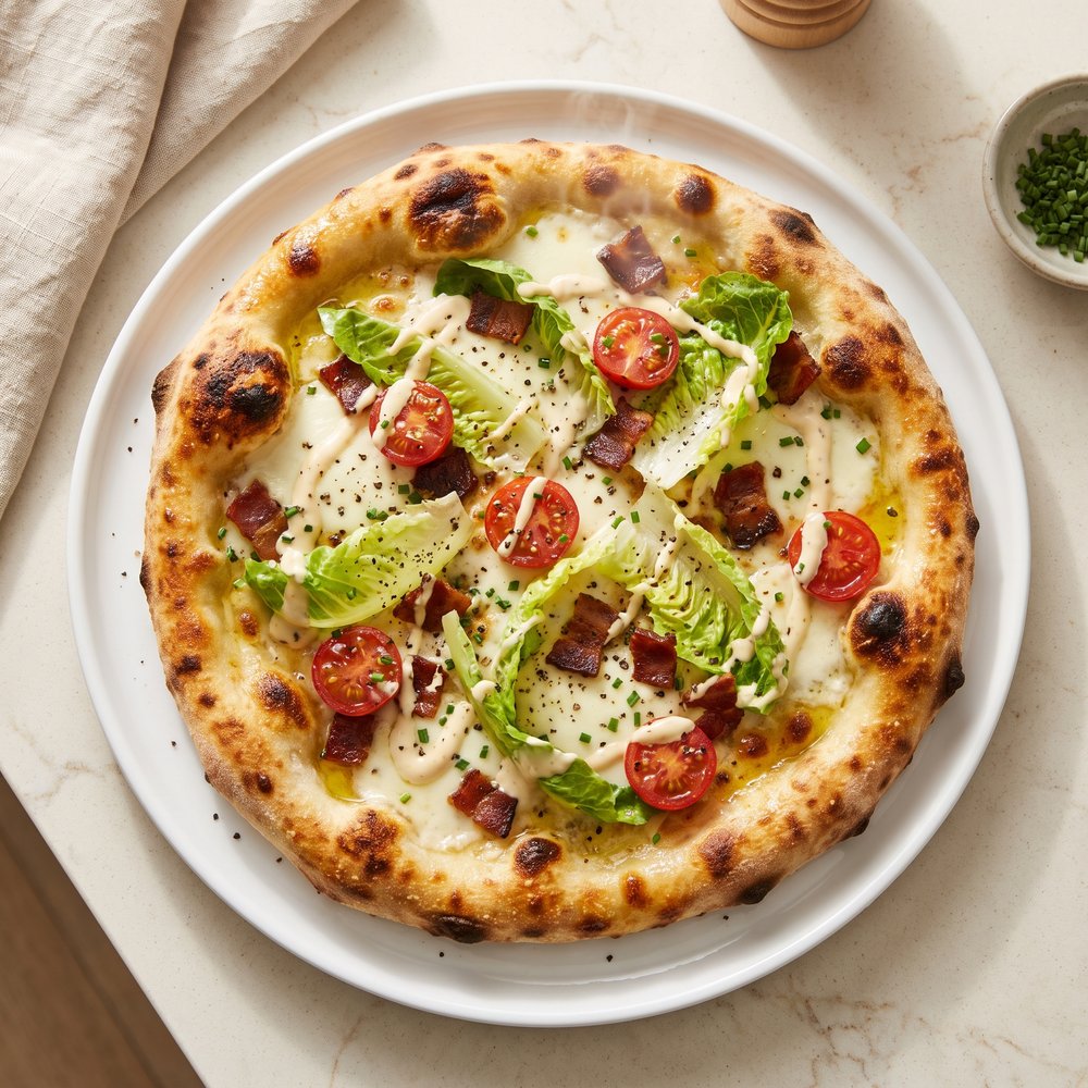 Bacon, Lettuce & Tomato Pizza
