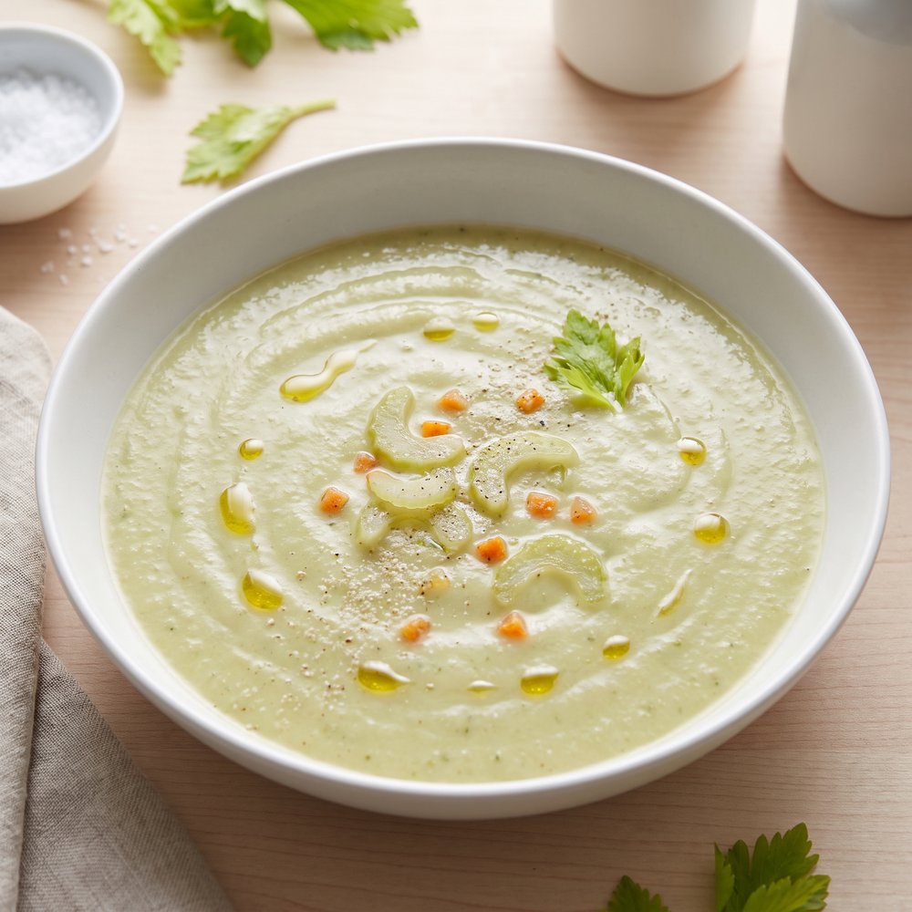 Silky Creamy Celery Soup
