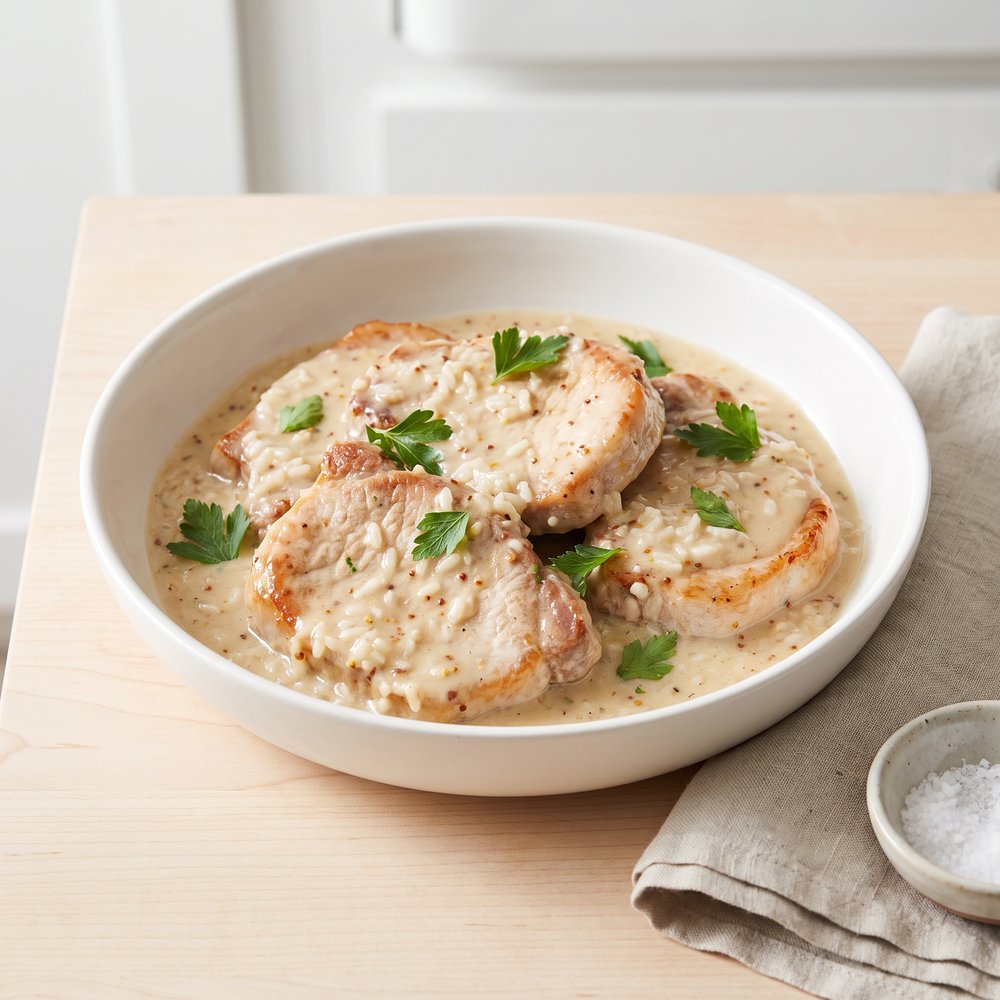 Crockpot Boneless Pork Chops
