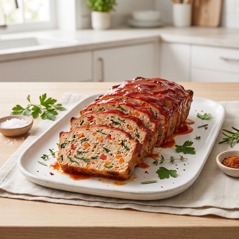 Beloved Turkey–Pork Meatloaf