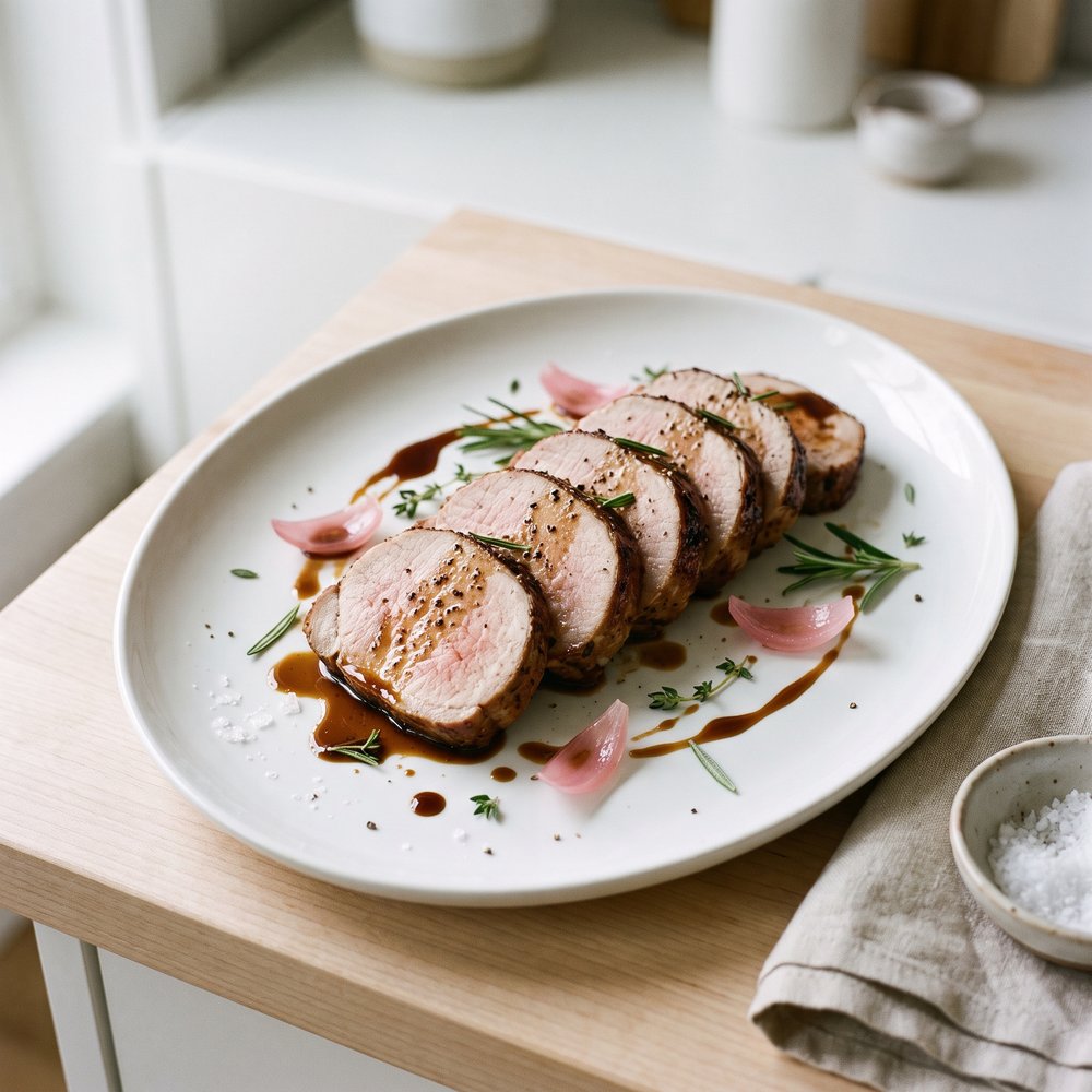 Balsamic Roasted Pork Loin