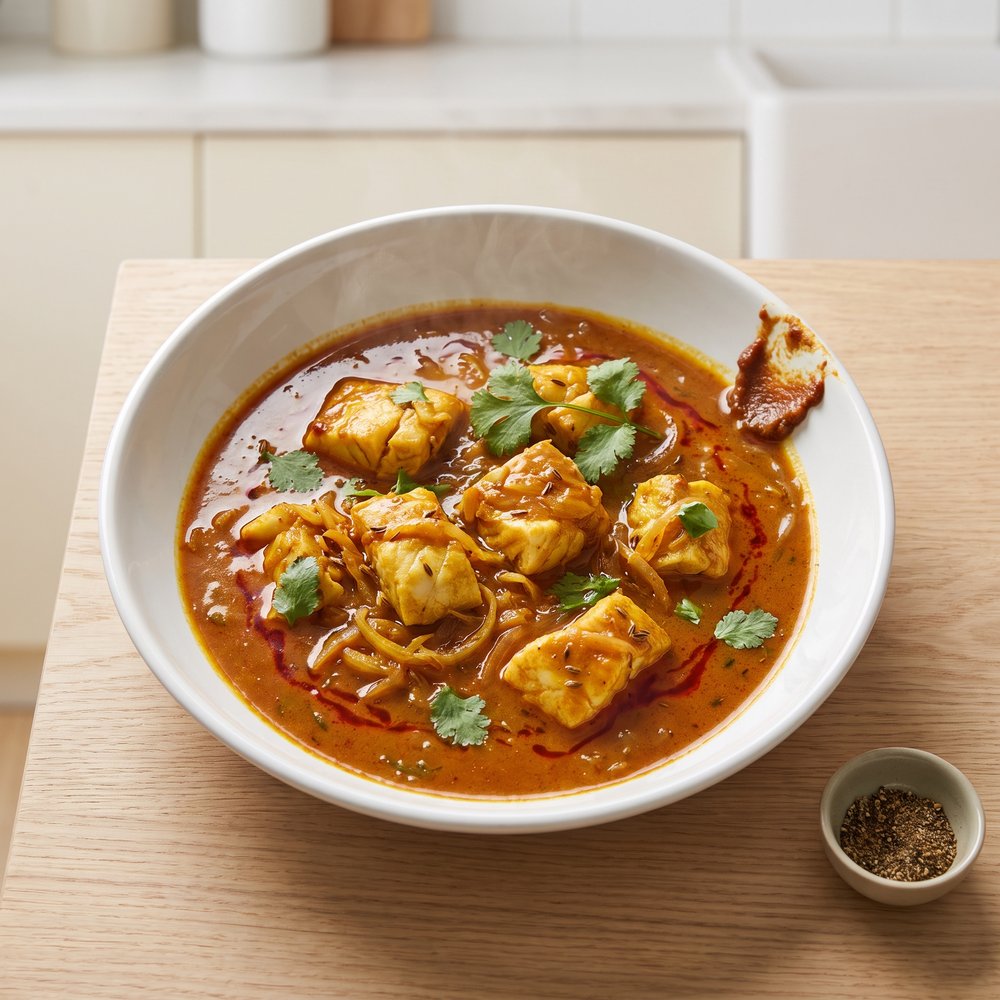 Fish Curry in Tangy Tamarind Gravy