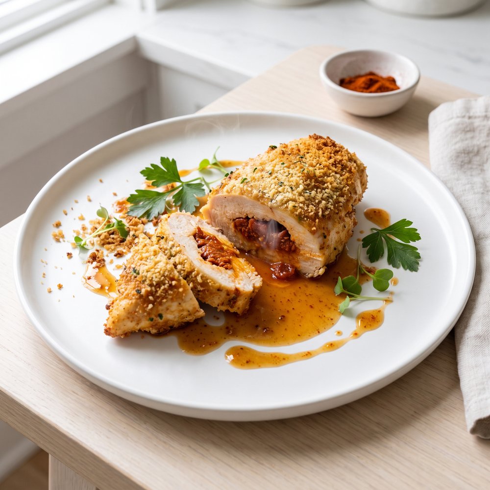 Chicken Breasts Stuffed with Spanish Chorizo