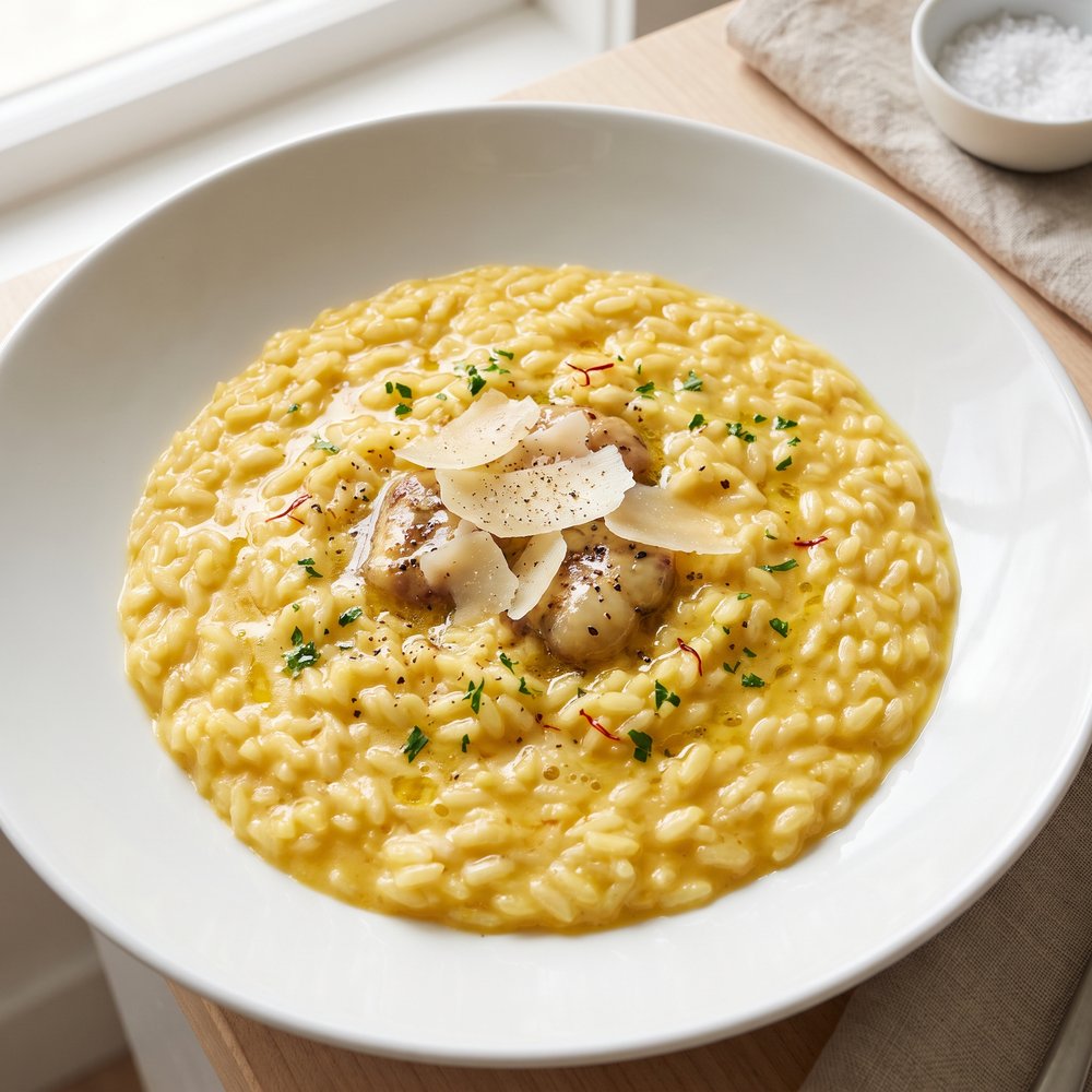 Milan-Style Saffron Risotto