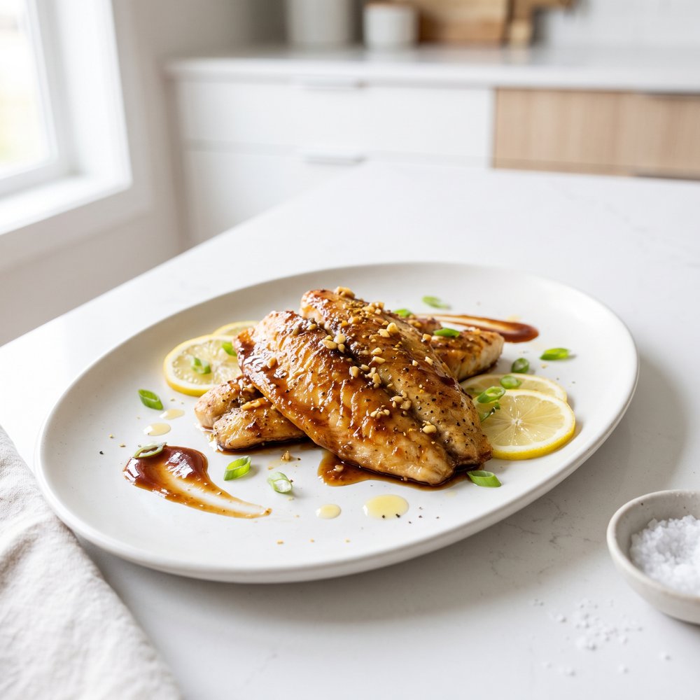 Fish Fillets with Oyster Sauce