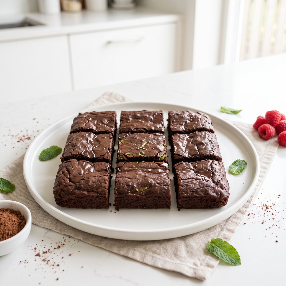 Vegan Zucchini Brownies