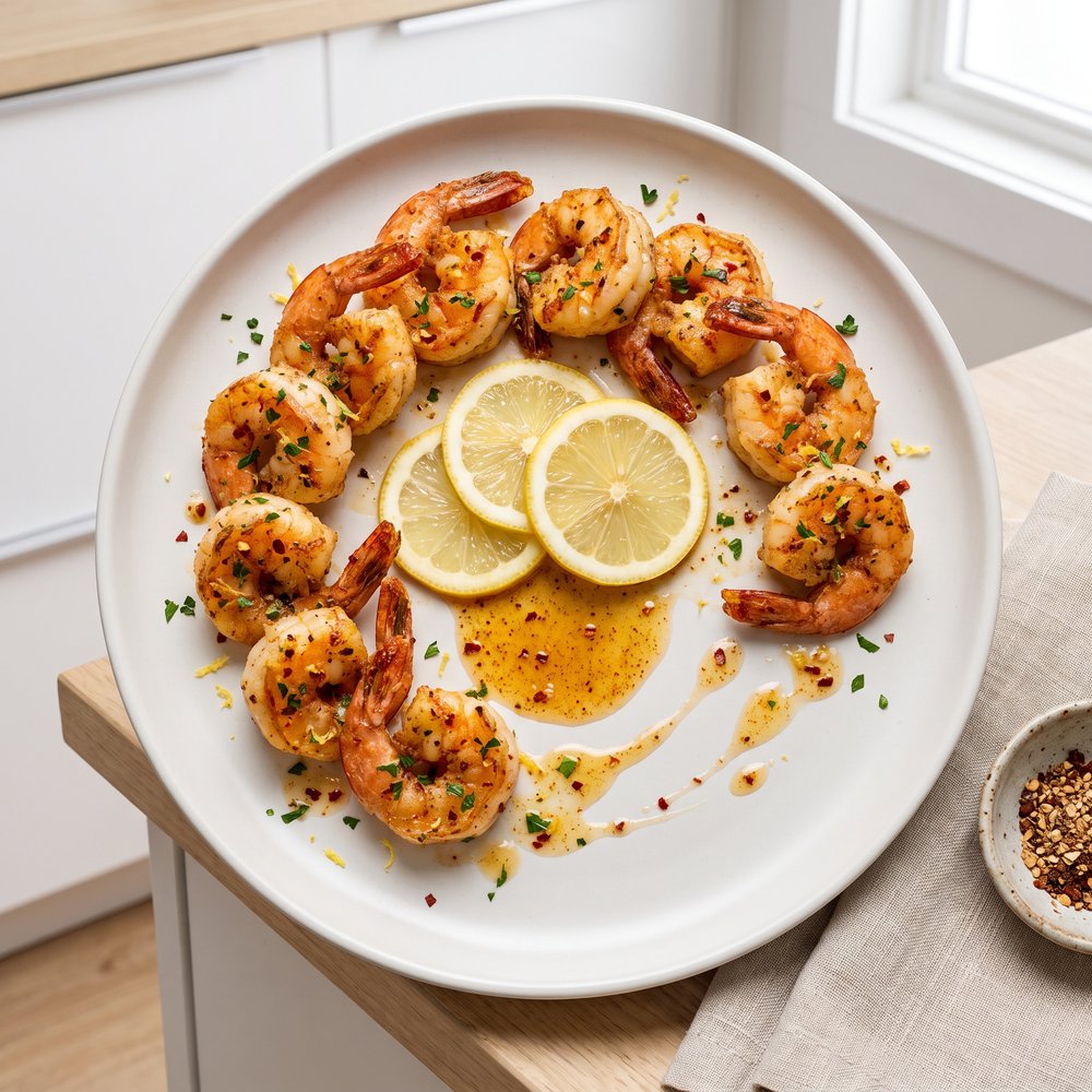 Frozen Shrimp in the Air Fryer