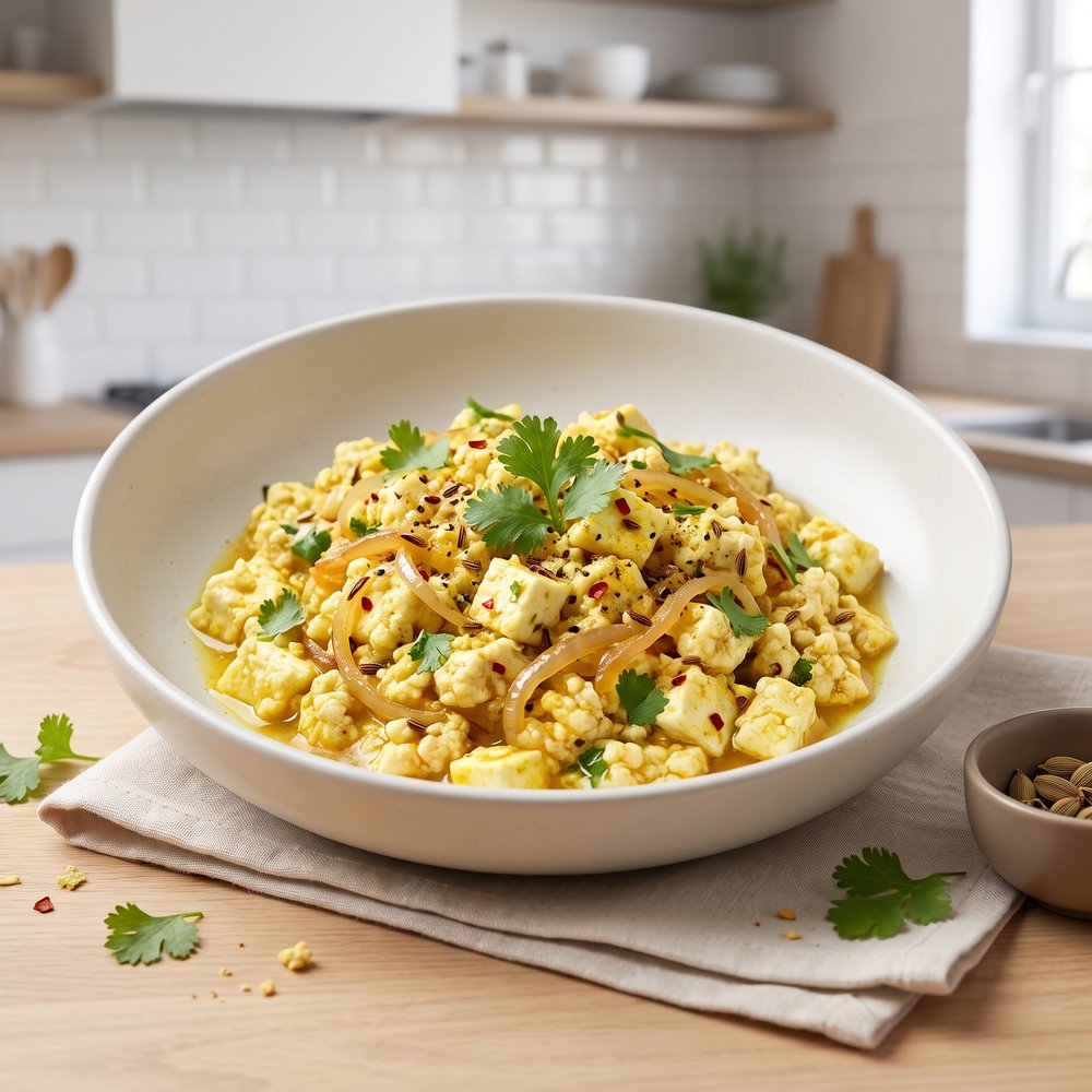 Speedy Indian-Style Cottage Cheese Breakfast