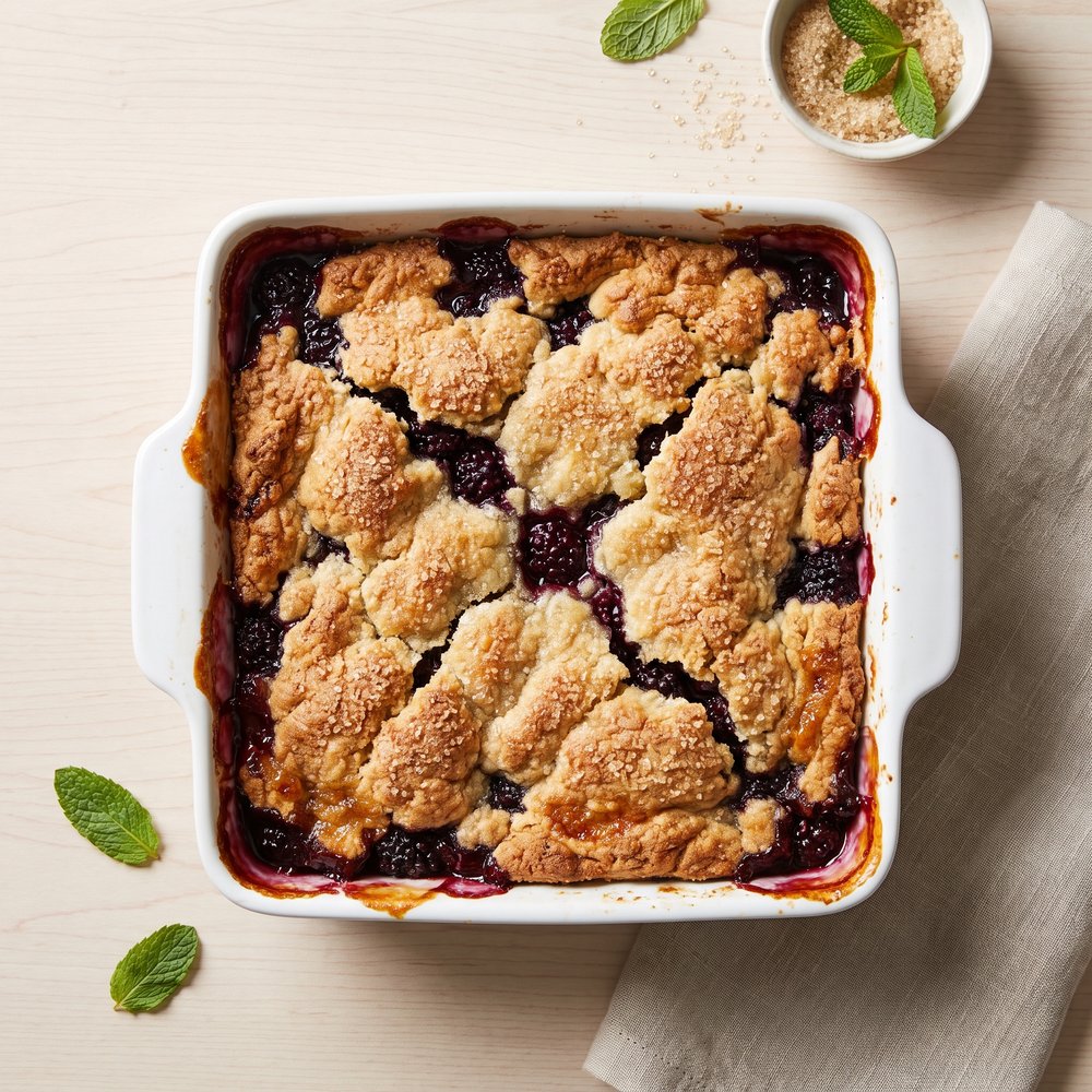 Blue-Ribbon Blackberry Cobbler