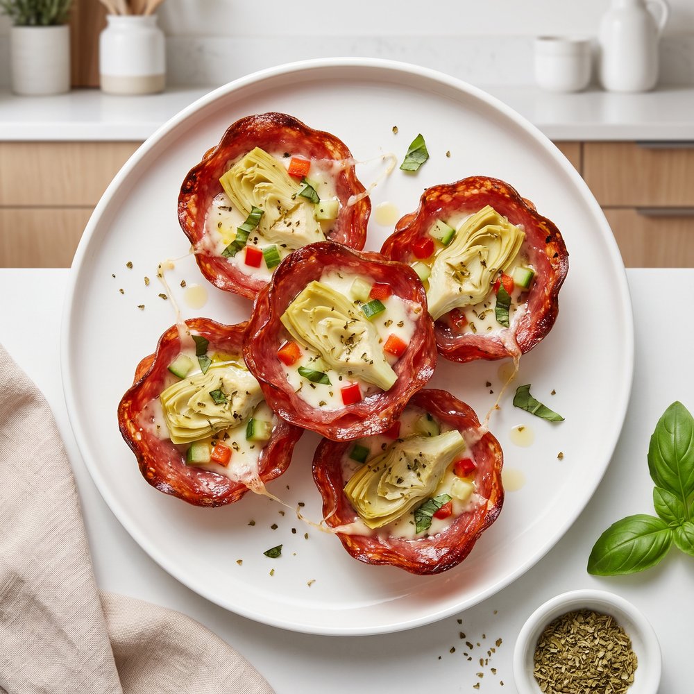 Italian Salami Cups