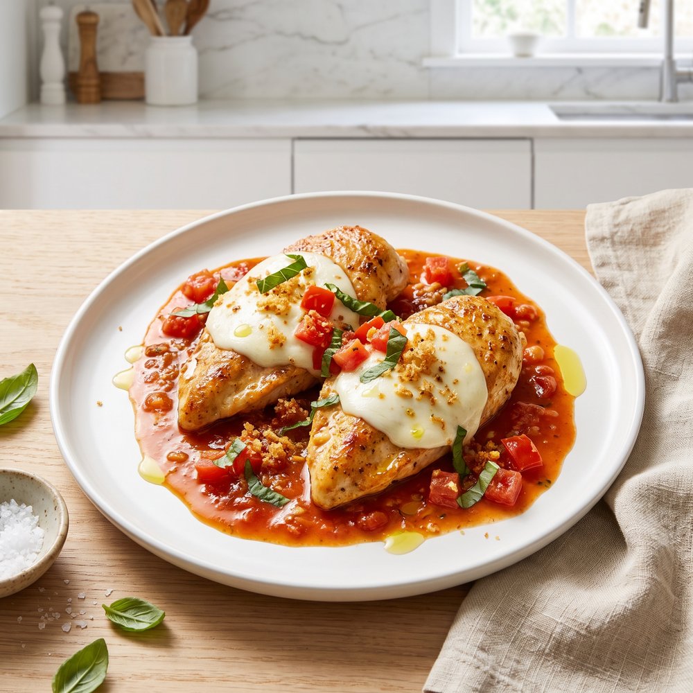Hunt's Tomato-Basil Bruschetta Chicken Skillet