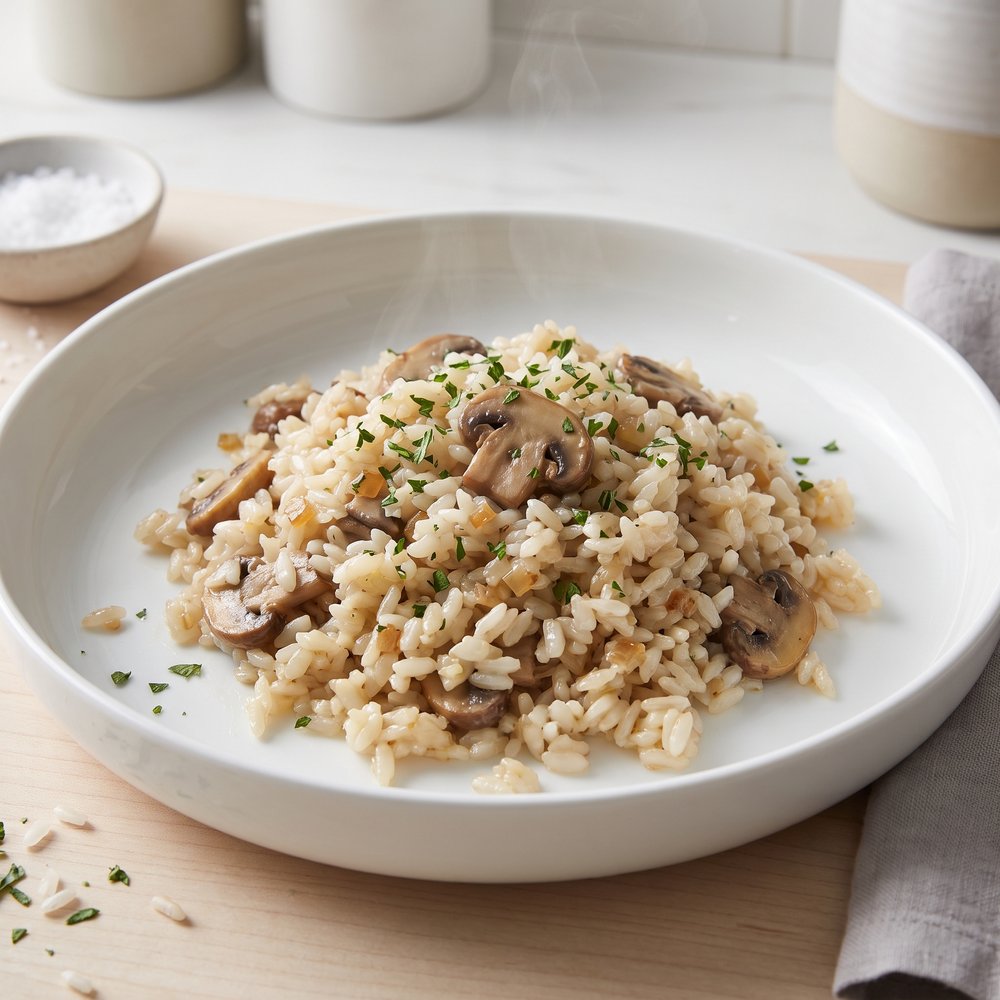 Rice Pilaf with Mushrooms