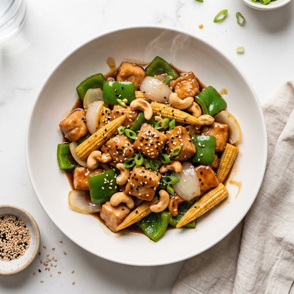 Pressure Cooker Cashew Chicken