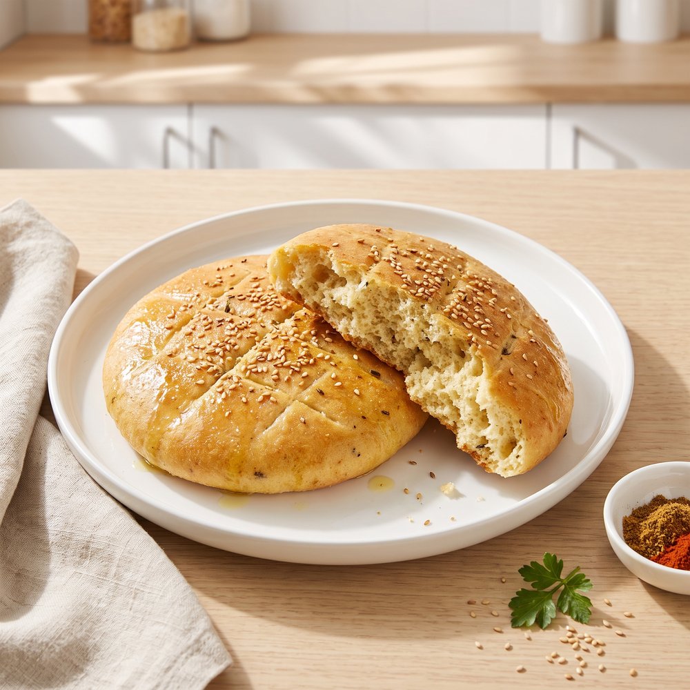 Moroccan Khobz Ksra Flatbread