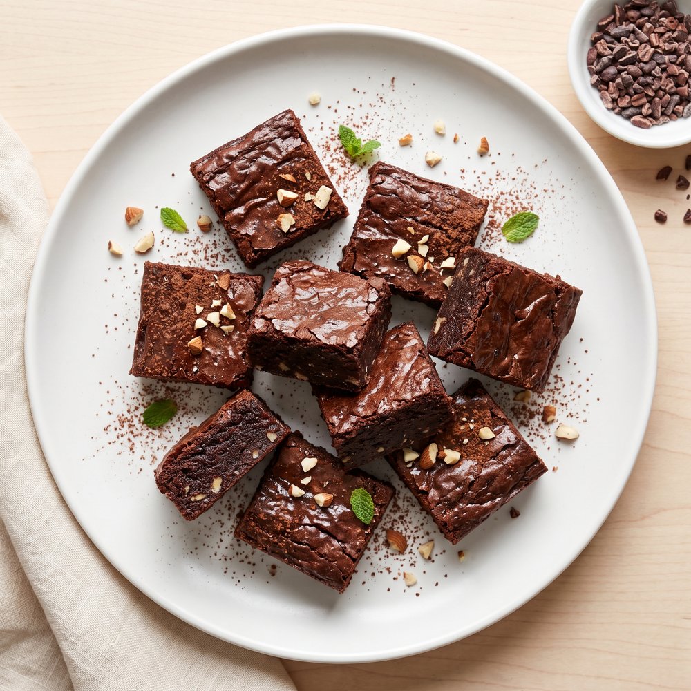 Vegan Gluten-Free Brownies