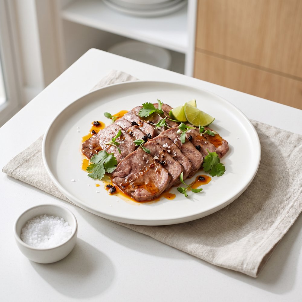 Grilled Beef Tongue