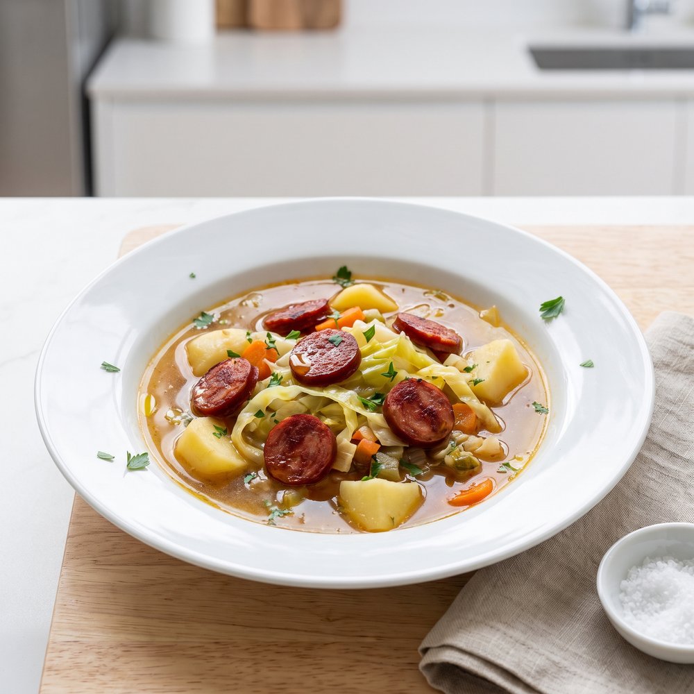 Portuguese Chouriço Vegetable Stew
