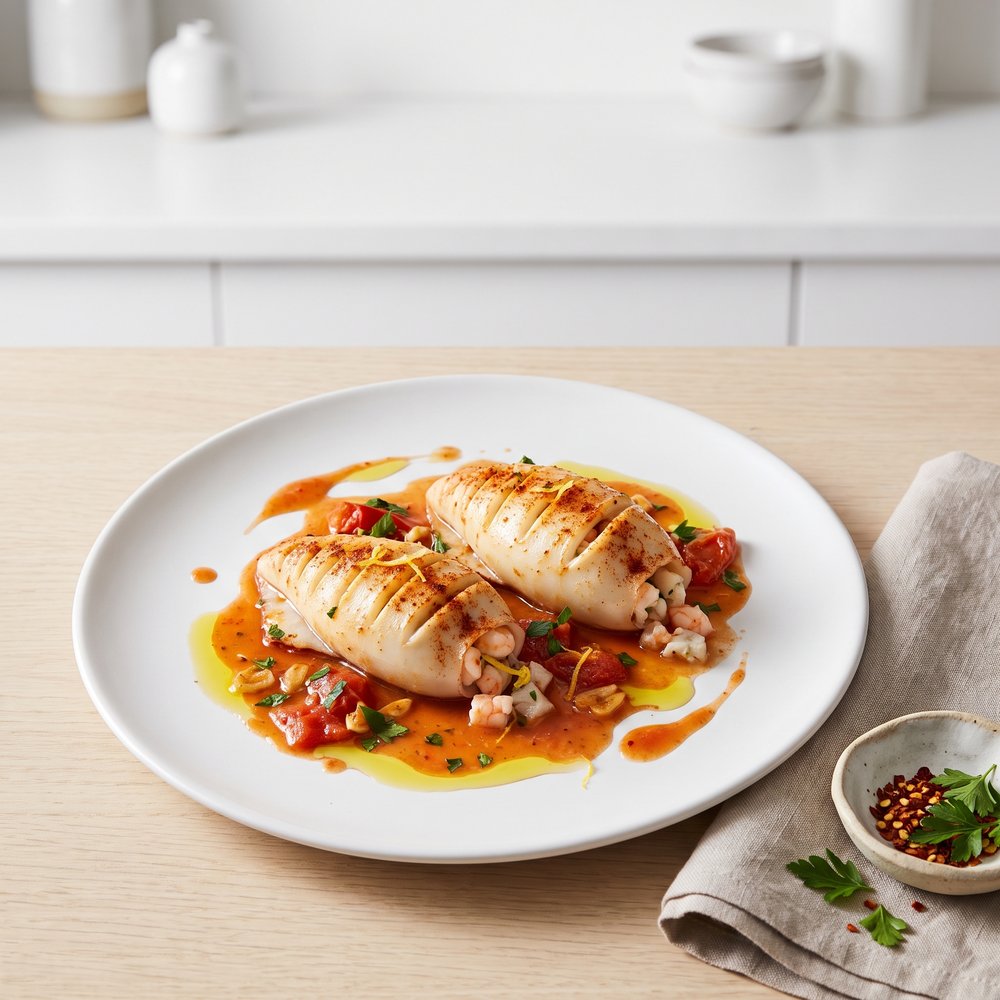 Santiago's Stuffed Squid