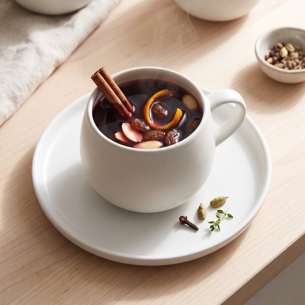 Traditional Swedish Glögg (Spiced Mulled Wine)