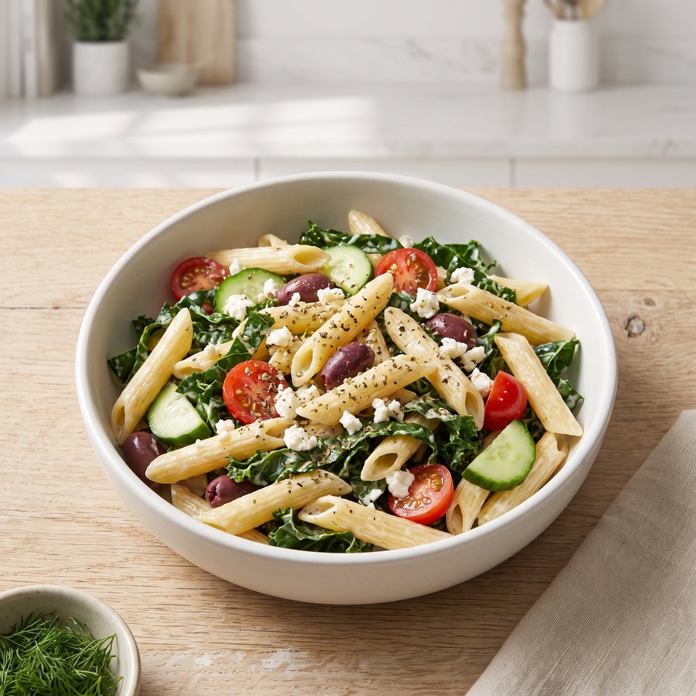 Kale Pasta Salad