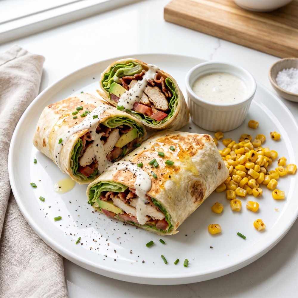 Grilled Chicken BLT Wraps
