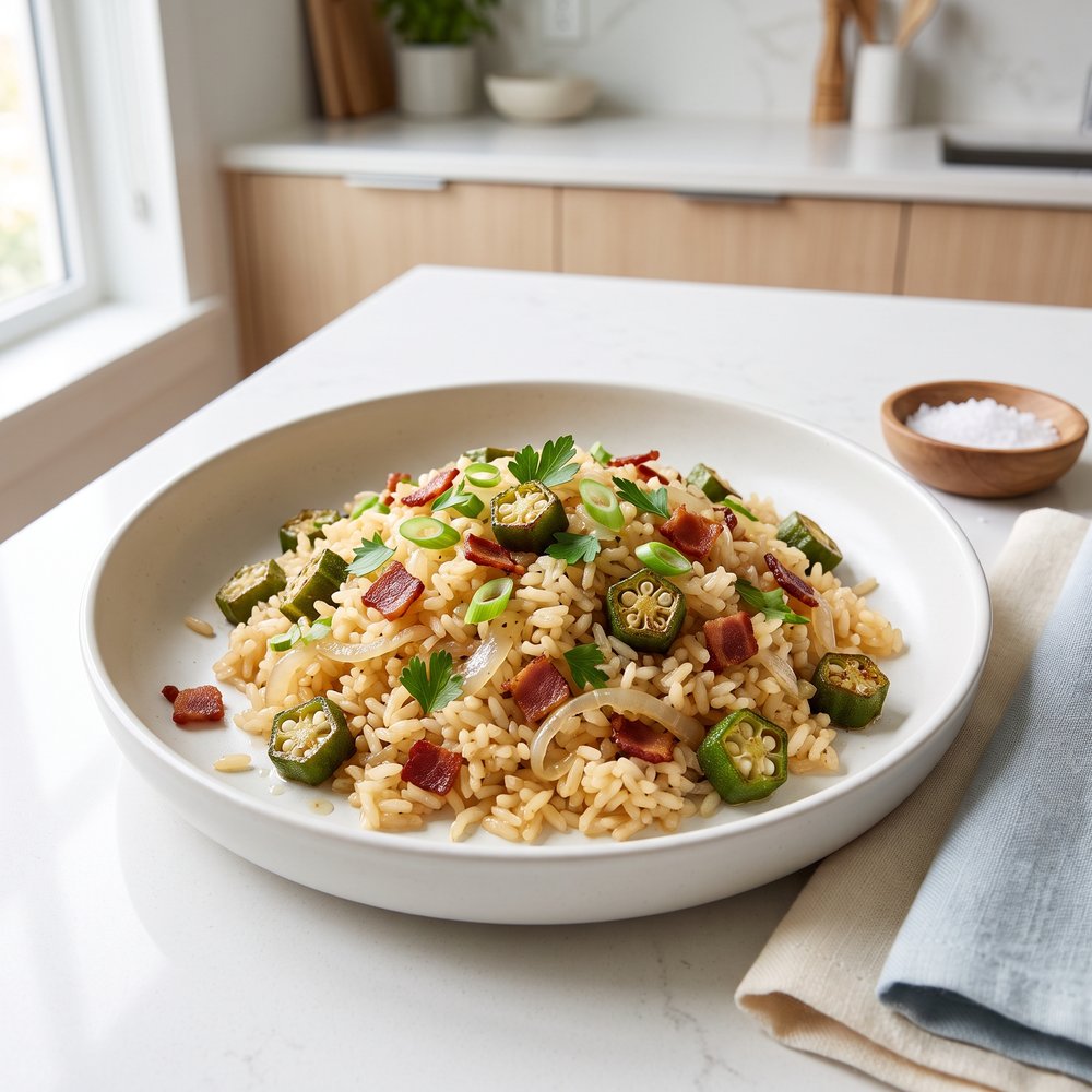 Okra Rice
