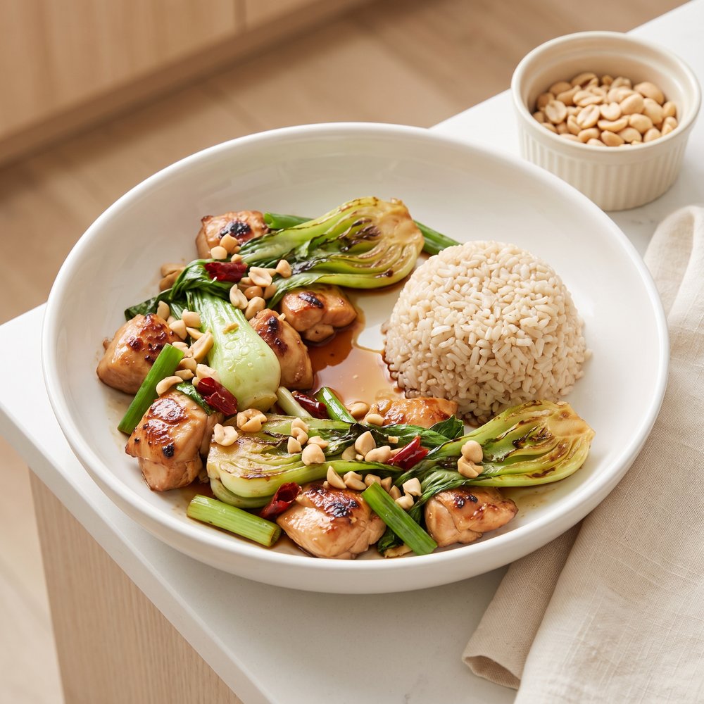 Lightened-Up Kung Pao Chicken