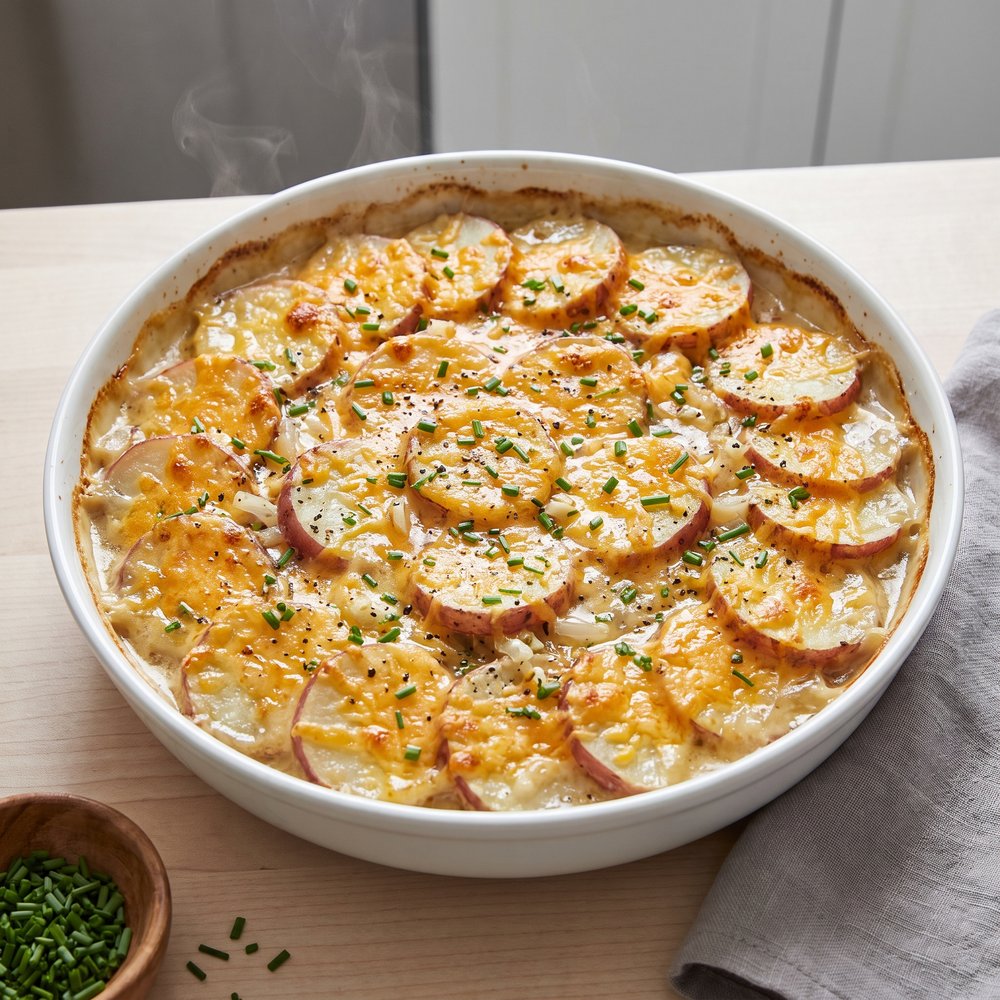 Scalloped Red Potatoes