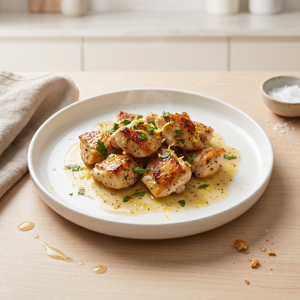 Butter-Garlic Chicken Nuggets