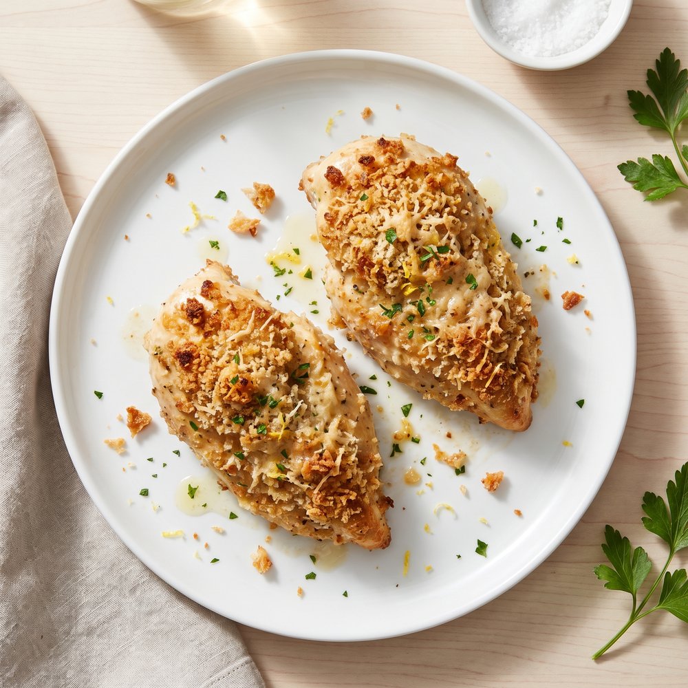 Crisp-Crust Italian Parmesan Baked Chicken