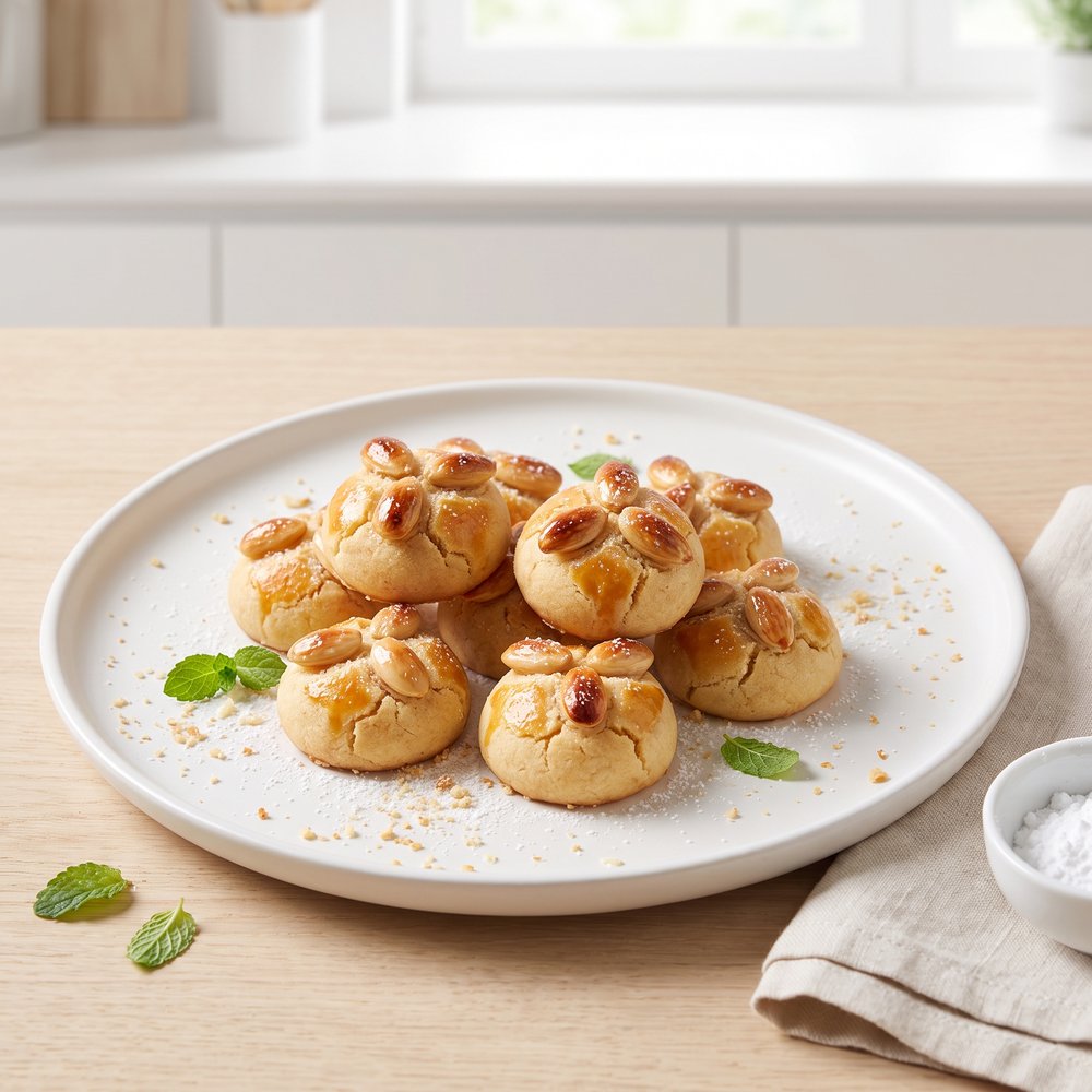 Bethmännchen (Traditional German Marzipan Holiday Cookies)