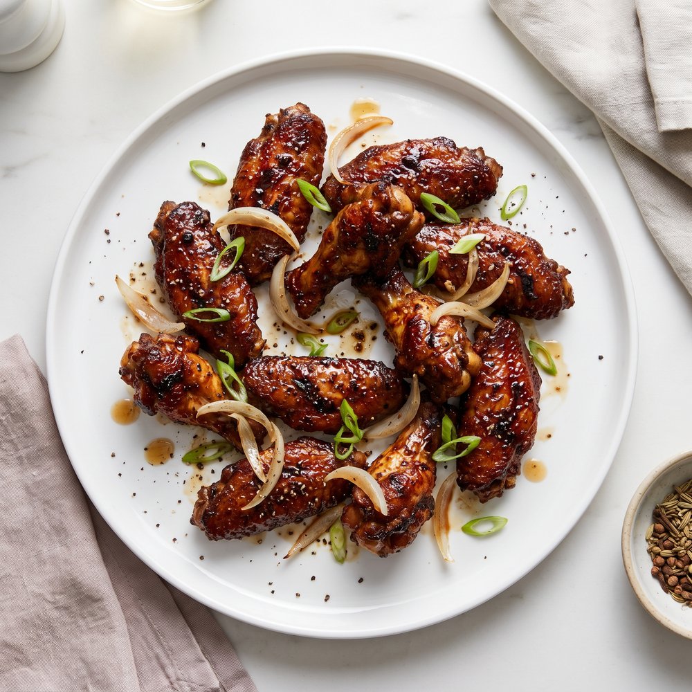 Ethiopian-Style Soy-Spiced Chicken Wings