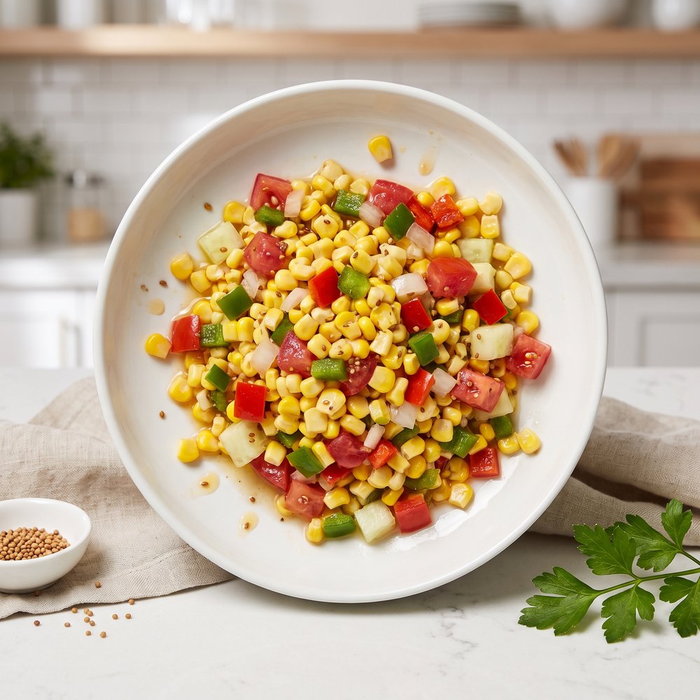 Sweet-Tangy Summer Corn Relish