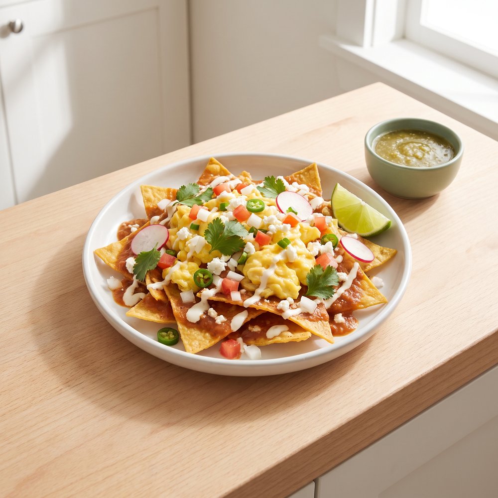 Chilaquiles with Eggs (Version 3)