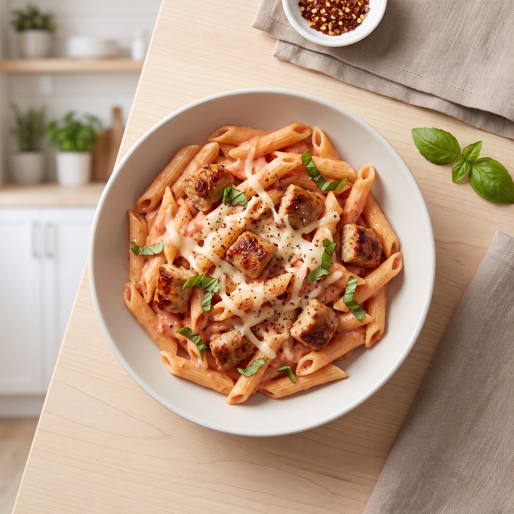 Quick Italian Sausage Penne (20 Minutes)