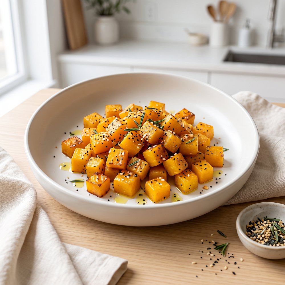Air-Fried Butternut Squash Home Fries